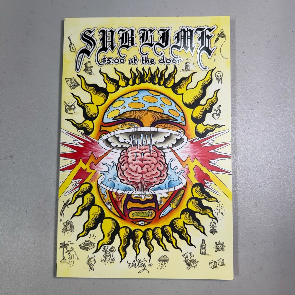 Sublime $5.00 at the Door Graphic Novel Z2 Comics Ryan Cady Lou Dog Sun Art